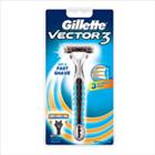 Gillette Vector 3 Pcs Manual Shaving Razor 
